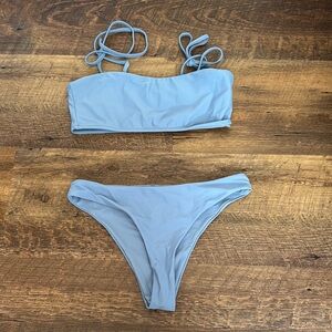 Light Blue Bikini Set